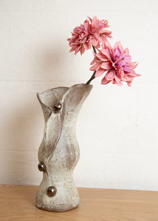 GUMNUT SPOTTED VASE