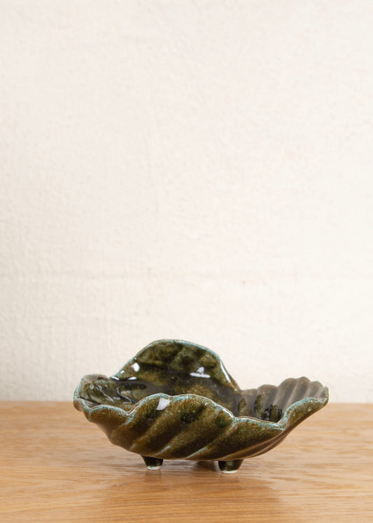 HOME WAKAME FLUTED SMALL FOOTED BOWL II