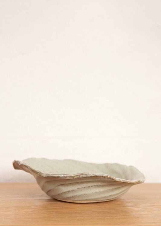 HOME FLUTED SAGE SIDE DISH
