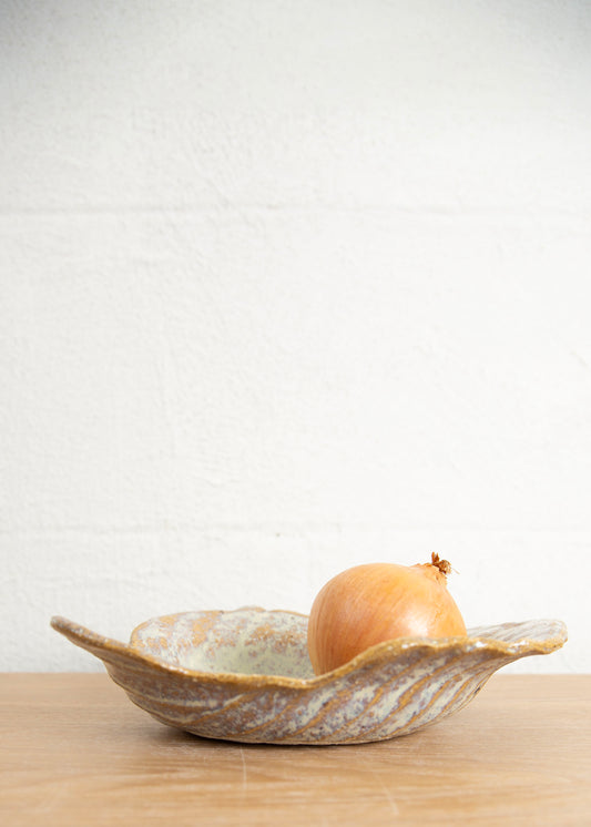 HOME FLUTED SAGE SIDE DISH