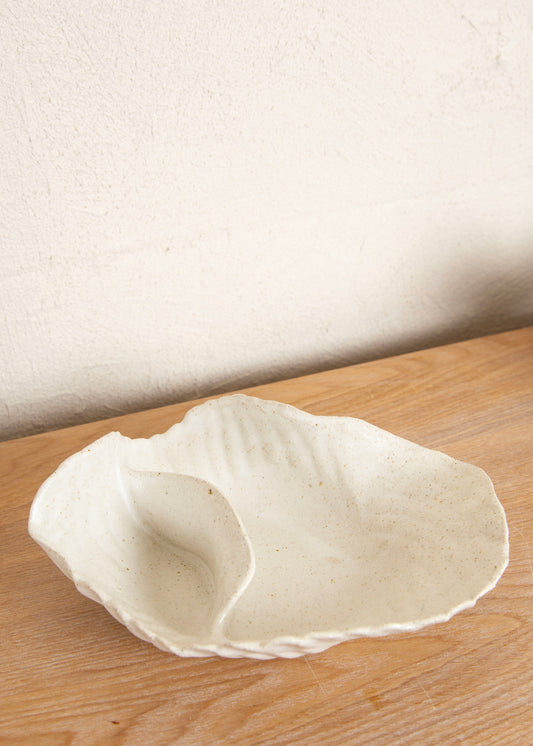HOME FLUTED TWO PART DISH