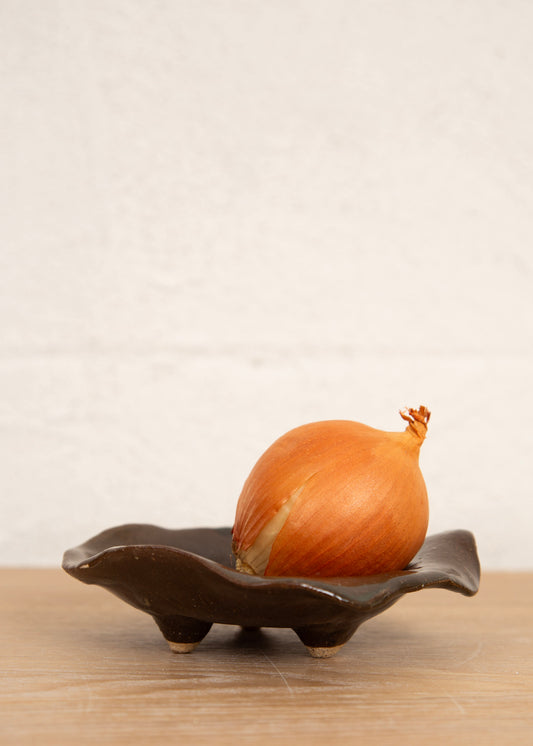 HOME KURAI FLUTED SMALL FOOTED BOWL