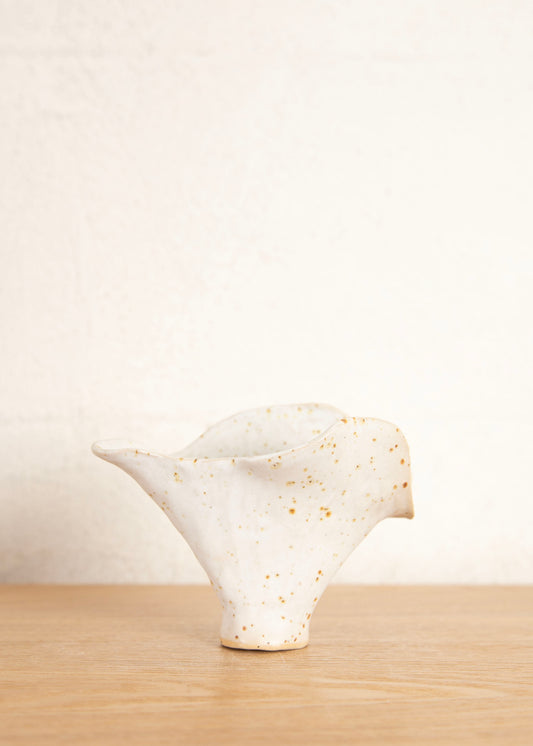 MINI VASE - SHIRO SPECKLED LEIF